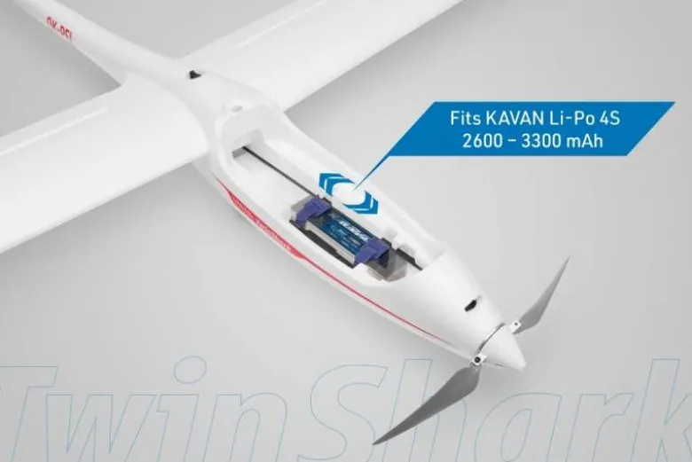 Kavan KAV02.8077304TS TwinShark 2700mm Segelflugzeug - ARF