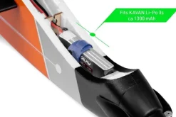 Kavan KAV02.8097Twisty 1512mm ARF - Orange