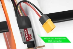 Kavan KAV02.8097Twisty 1512mm ARF - Orange