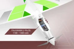 Kavan KAV02.8075V2Alpha V2 Motorsegler 1500mm ARF - grün