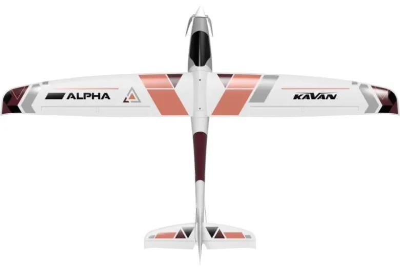 Kavan KAV02.8076V2Alpha V2 Motorsegler 1500mm ARF - rot