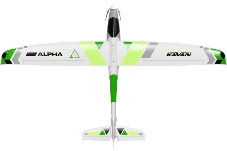 Kavan KAV02.8075V2RTFAlpha V2 Motorsegler 1500mm RTF - grün