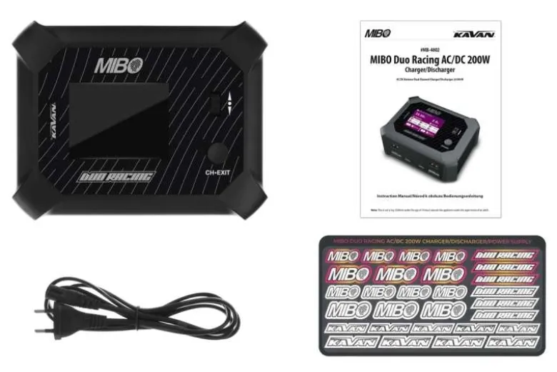 Kavan MB-4802MIBO Duo Racing AC/DC 200W Ladegerät 1-6 LiPo / 10A