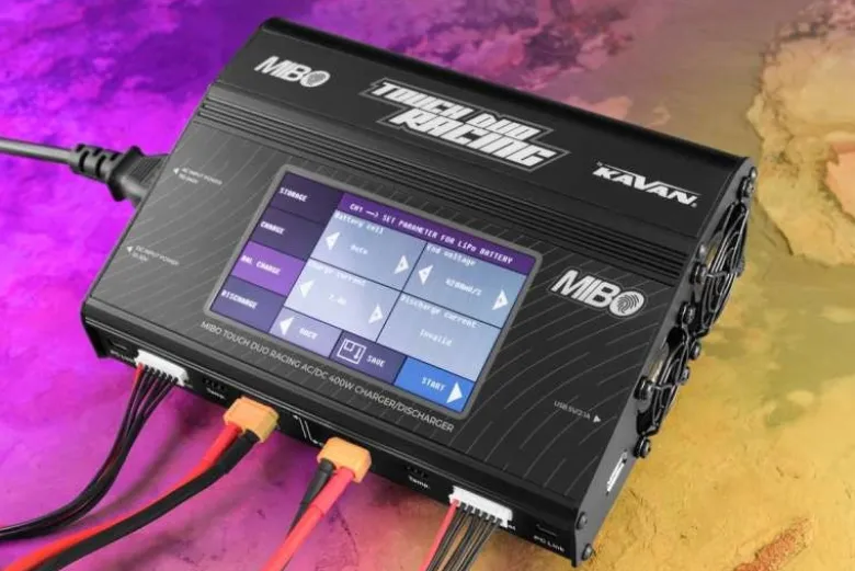 Kavan MB-4801MIBO Touch Duo Racing AC/DC 400W Ladegerät/Entlader 1-6S