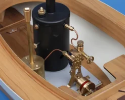 Krick 20214Anna Dampfboot 1/10 mit Dampfmaschine Version 2 Baukasten