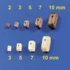 Krick 60861Blöcke Nussbaum 3mm (100 Stück)