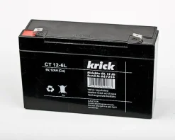 Krick 667256Bleiakku 6V / 12Ah