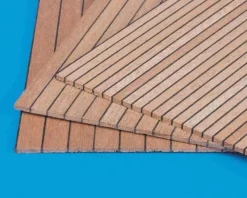 Krick 81863Bootsdeck Mahagoni/schwarz 3/0,5mm