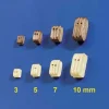 Krick 60883Doppelblöcke Nussbaum 3mm (10 Stück)