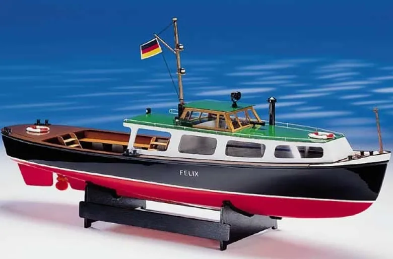 Krick 20300Felix Hafenbarkasse Baukasten