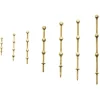 Krick 63056Relingstütze 40mm 3 Durchzüge (10 Stück)