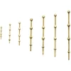 Krick 63053Relingstütze 25mm 3 Durchzüge (10 Stück)
