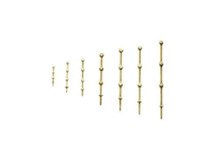 Krick 63050Relingstütze 10mm 3 Durchzüge (10 Stück)