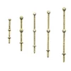 Krick 63044Relingstütze 7mm 2 Durchzüge (10 Stück)