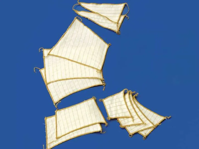 Krick 62121Segelsatz La Belle Poule 1:50 Dusek