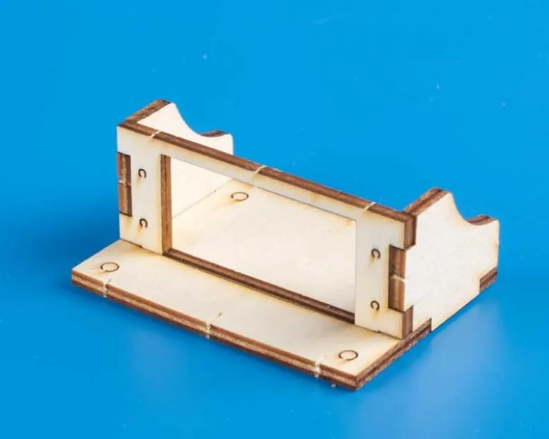 Krick 70342Servohalter für liegendes Standardservo (2 Stück)