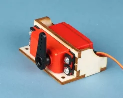 Krick 70342Servohalter für liegendes Standardservo (2 Stück)
