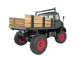 LESU 21015-RTRUM406 4x4 aufgebaut/lackiert aus Metall dunkelgrün 1:10 ARTR