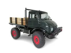 LESU 21015-RTRUM406 4x4 aufgebaut/lackiert aus Metall dunkelgrün 1:10 ARTR
