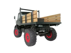 LESU 21015-RTRUM406 4x4 aufgebaut/lackiert aus Metall dunkelgrün 1:10 ARTR