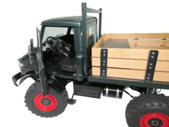 LESU 21015-RTRUM406 4x4 aufgebaut/lackiert aus Metall dunkelgrün 1:10 ARTR