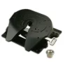 LESU 500761:16 / 1:14 Sattelplate Metall schwarz 2-Achslagerung