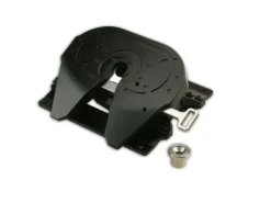 LESU 500761:16 / 1:14 Sattelplate Metall schwarz 2-Achslagerung