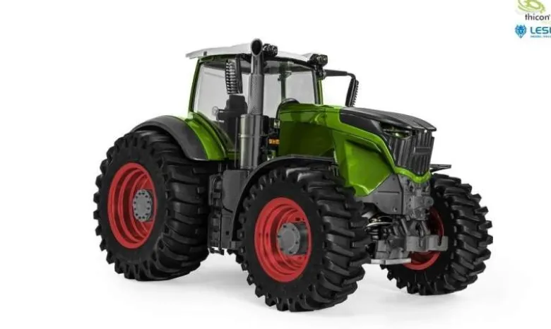 LESU 58951Traktor-Fahrgestell 4x4 Montiert für Bruder-Traktor 1:16