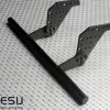 LESU 501761:14 Unterfahrschutz hinten aus Alu schwarz