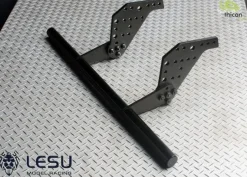 LESU 501761:14 Unterfahrschutz hinten aus Alu schwarz