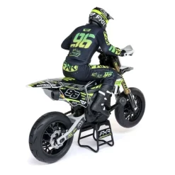 Losi LOS-2272Promoto-SM FXR 1/4 Supermoto Motorrad RTR Basic, weiss
