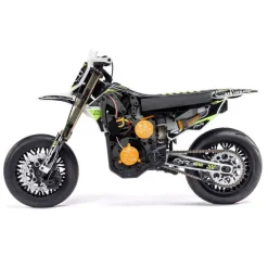 Losi LOS-2310Promoto-SM FXR 1/4 Supermoto Motorrad RTR, weiss inkl. Spektrum 7,4V 5000mAh G2 LiPo Akku und Ladegerät