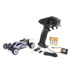 Losi LOS00007T2Micro-B 2WD Buggy RTR 1:24, silber