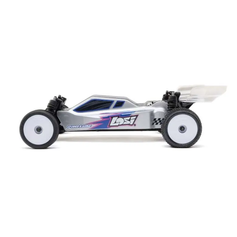 Losi LOS00007T2Micro-B 2WD Buggy RTR 1:24, silber