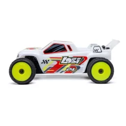Losi LOS-1392T1Micro-T 2S 2WD Stadium Truck RTR 1:28, weiß Akku und Ladegerät inklusive