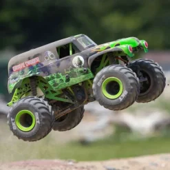 Losi LOS01026T1Mini LMT 4X4 Brushed Monster Truck 1:18 RTR, Grave Digger