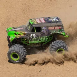 Losi LOS01026T1Mini LMT 4X4 Brushed Monster Truck 1:18 RTR, Grave Digger