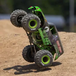 Losi LOS01026T1Mini LMT 4X4 Brushed Monster Truck 1:18 RTR, Grave Digger