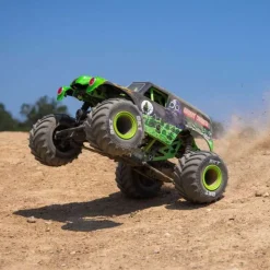 Losi LOS01026T1Mini LMT 4X4 Brushed Monster Truck 1:18 RTR, Grave Digger