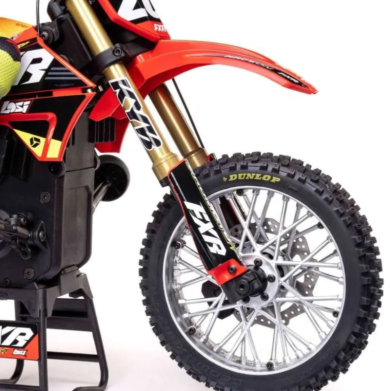 Losi LOS06000T1RC-Motorrad Promoto-MX Moto 1:4 RTR, FXR