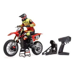 Losi LOS06000T1RC-Motorrad Promoto-MX Moto 1:4 RTR, FXR