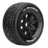 Louise LOUT3291BSC-Rocket 1/5 SCT Reifen auf Felge schwarz montiert 24mm Losi 5IVE-T , DBXL-E etc.