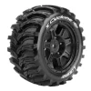 Louise LOUT3298BX-Cyclone Monster Truck Reifen auf Felge schwarz für X-Maxx