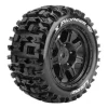 Louise LOUT3296BX-Pioneer Monster Truck Reifen auf Felge schwarz X-Maxx