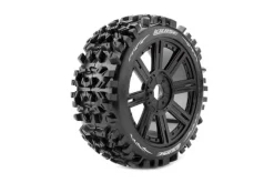 Louise LOUT3130SBB-Pioneer soft Speichen-Felge schwarz 17mm 1:8 Offroad