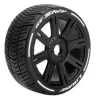 Louise LOUT3284SBGT-SHIV 1/8 Buggy Reifen Soft auf Felge schwarz 17mm
