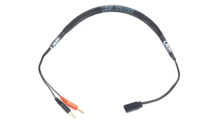 LRP 499201Ladekabel - 50cm - 4mm / Futaba, Sanwa, Graupner, JR RX/TX