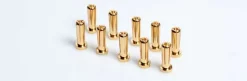 LRP 659565mm Gold Steckverbinder - WorksTeam - 18mm lang (10)