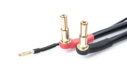 LRP 4991002x 2S-Ladekabel - 60cm - 4mm XH / 4/5mm & 2mm