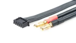 LRP 4991002x 2S-Ladekabel - 60cm - 4mm XH / 4/5mm & 2mm